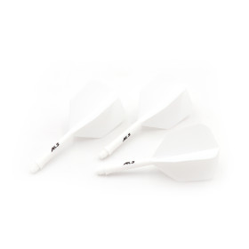 Shaft z piórkiem Cuesoul Rost AK5 Big Wing Solid White Białe Long