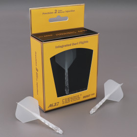 Shaft z piórkiem Cuesoul Rost T19 Standard Clear Przezroczyste Long