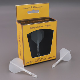 Shaft z piórkiem Cuesoul Rost T19 Standard Clear Przezroczyste Medium