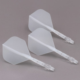 Shaft z piórkiem Cuesoul Rost T19 Standard Clear Przezroczyste Medium