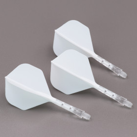 Shaft z piórkiem Cuesoul Rost T19 Standard Biały/Przezroczysty Medium