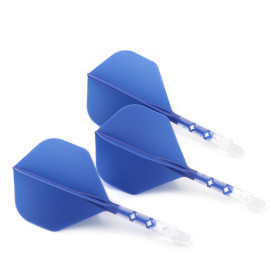 Shaft z piórkiem Cuesoul Rost T19 Standard Niebieski/Przezroczysty Medium