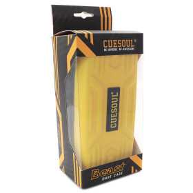 Etui na lotki Cuesoul Beast Case Yellow Żółte