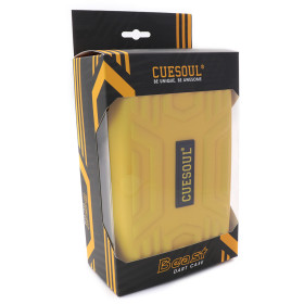 Etui na lotki Cuesoul Beast Case Yellow Żółte XL