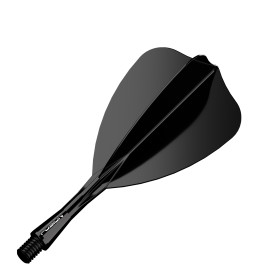 Winmau Fusion Arrow Shaft z Piórkiem Black Czarny Short PREORDER wysyłka od 09.07