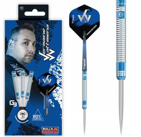 Lotki Rzutki Bull's Jermaine Wattimena G3 90% 22g steel