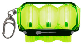 Etui na odlewane piórka LStyle Krystal Żółty Neon Yellow