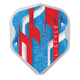 Piórka do darta LStyle L1EZ Standard Mamo Blue Niebieskie