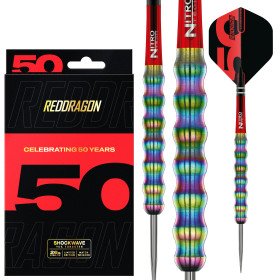 Lotki Rzutki Red Dragon Shockwaves 26g Steel 90% 50th Anniversary