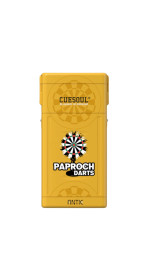 Etui na lotki Cuesoul ANTIE Paproch Darts Żółte