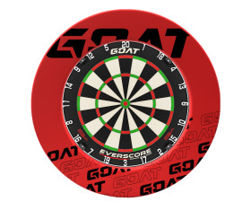 Zestaw Tarcza do Darta Sizalowa GOAT Everscore NXT LVL + Opona Goat Czerwona 2