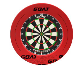Zestaw Tarcza do Darta Sizalowa GOAT Everscore NXT LVL + Opona Goat Czerwona 3