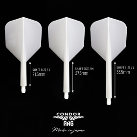  System Condor AXE Long Biały White Standard(3szt.)