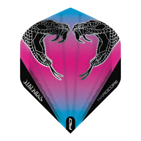Piórka do lotek Red Dragon Peter Wright Snake Rainbow