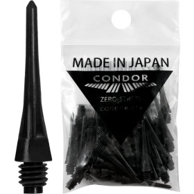 Groty do lotek do soft darta Condor Tip Czarne Black 40 szt.