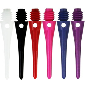 Groty do lotek do soft darta Condor Tip Czerwone Red 40 szt.