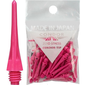 Groty do lotek do soft darta Condor Tip Różowe Pink 40 szt.