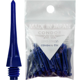 Groty do lotek do soft darta Condor Tip Granatowe Navy 40 szt.
