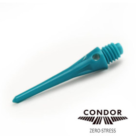 Groty do lotek do soft darta Condor Tip Turkusowe Turquoise 40 szt.