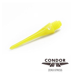 Groty do lotek do soft darta Condor Tip Żółte Yellow 40 szt.