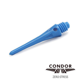 Groty do lotek do soft darta Condor Tip Jasnoniebieskie Light Blue 40 szt.
