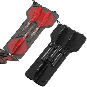 Etui Pokrowiec na shafty z piórkami Mission Force 90 Moulded Czarny Black