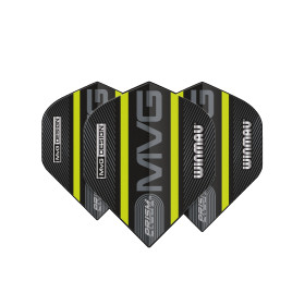 Piórka Winmau Michael Van Gerwen Prism Alpha Black Green