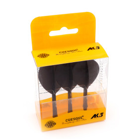 System Cuesoul Rost AK5 Teardrop Solid Black Czarne Medium