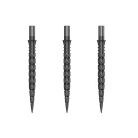 Groty do lotek do steel darta Cuesoul Touch Point II Szare 29mm