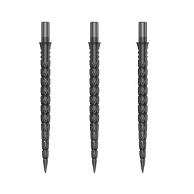 Groty do lotek do steel darta Cuesoul Touch Point II Szare 37mm