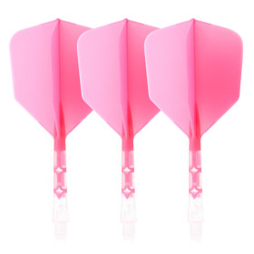 System Cuesoul Rost T19 Big Wing Różowy/przezroczysty Medium