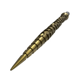 Groty do lotek do steel darta Cuesoul Touch Point II Złote 33mm