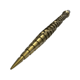 Groty do lotek do steel darta Cuesoul Touch Point II Złote 37mm