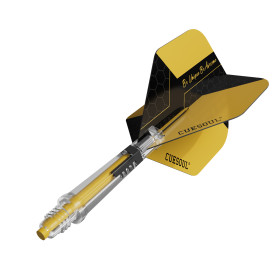 System Cuesoul Koff Carbon Big Standard Yellow Żółty Rozmiar 4