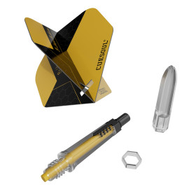 System Cuesoul Koff Carbon Big Standard Yellow Żółty Rozmiar 4