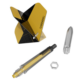 System Cuesoul Koff Carbon Big Standard Yellow Żółty Rozmiar 6