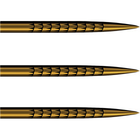 Groty do lotek steel dart Shot Badlands Tracks Złote Gold 45mm