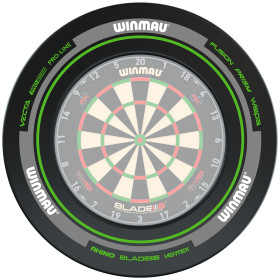 Ring Opona do Tarcz do Darta Winmau Advance Czarna/Zielona