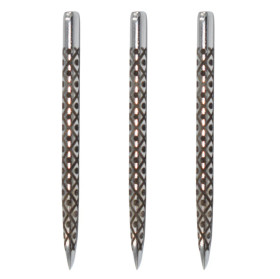 Groty do lotek steel dart Loxley Kraken Silver Srebrne 38mm