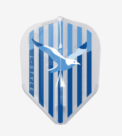 Piórka do darta LStyle L3EZ Tavis Dudeney Białe White