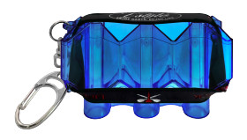 Etui na odlewane piórka LStyle Krystal Niebieskie Blue