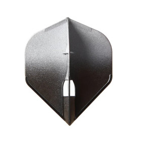 Piórka do darta LStyle L1PRO Standard Two Tone Czarny/Srebrny