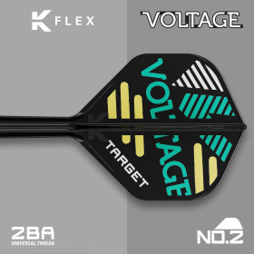 KFlex Target Short Czarny Black No2 Rob Cross Voltage (3szt.)