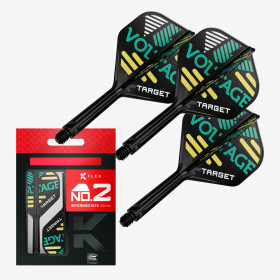 KFlex Target Inter Czarny Black No2 Rob Cross Voltage (3szt.)