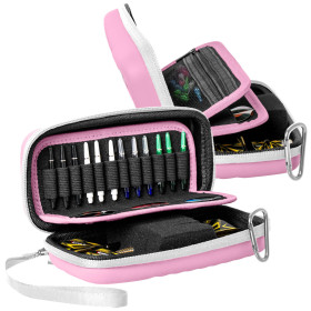 Pokrowiec Etui na rzutki Bull's Orbis S Różowy Pink