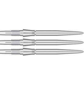 Groty Target Swiss Storm Gładkie Srebrne 30mm