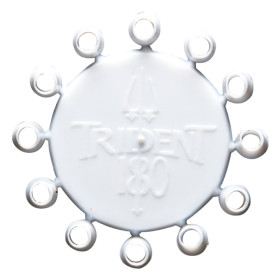 Trident 180 Osłonki do grotów białe (12szt.)