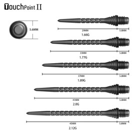 Groty dokręcane 2BA Cuesoul Touch Point II 45mm