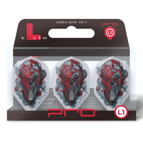 Piórka do darta LStyle L1EZ Ryan Searle Clear White V4