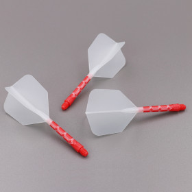 System Cuesoul Rost T19 Big Wing Przezroczysty/czerwony Medium